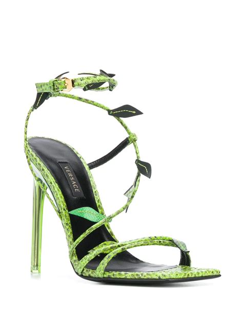 versace snake heels|Versace heels 2021.